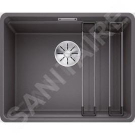 Blanco Etagon 500 - Évier en silgranit, 527x427 mm, avec rails, gris rocher 526344