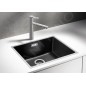 Blanco Subline 500 - Évier en silgranit, 543x443 mm, SteelFrame, noir 525997
