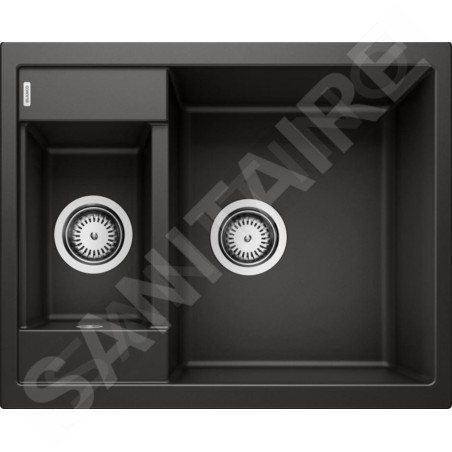 Blanco Metra 6 - Évier en silgranit, 615x500 mm, noir 525923