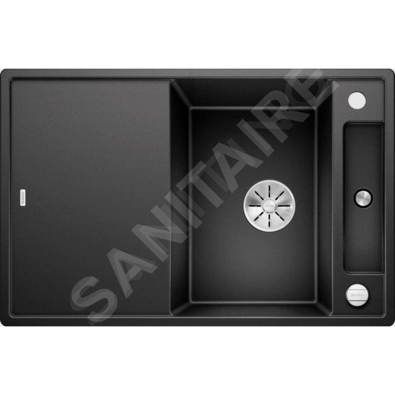 Blanco Axia III 45 - Évier en silgranit, 780x510 mm, avec accessoires, InFino, noir 525841