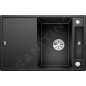 Blanco Axia III 45 - Évier en silgranit, 780x510 mm, avec accessoires, InFino, noir 525841