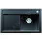 Blanco Zenar 45 - Évier en silgranit, 848x498 mm, avec commande de vidage, noir 526043