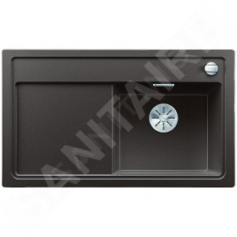 Blanco Zenar 45 - Évier en silgranit, 860x510 mm, avec commande de vidage, café 523798