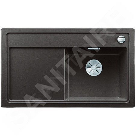Blanco Zenar 45 - Évier en silgranit, 860x510 mm, avec commande de vidage, café 523798