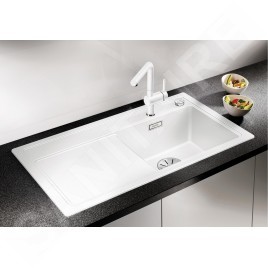 Blanco Zenar 45 - Évier en silgranit, 860x510 mm, avec commande de vidage, café 523798