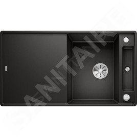 Blanco Axia III 5 - Évier en silgranit, 905x500 mm, avec commande de vidage et accessoires, noir 525847