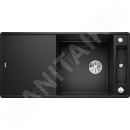 Blanco Axia III XL 6 - Évier en silgranit, 990x500 mm, avec commande de vidage et accessoires, noir 525860