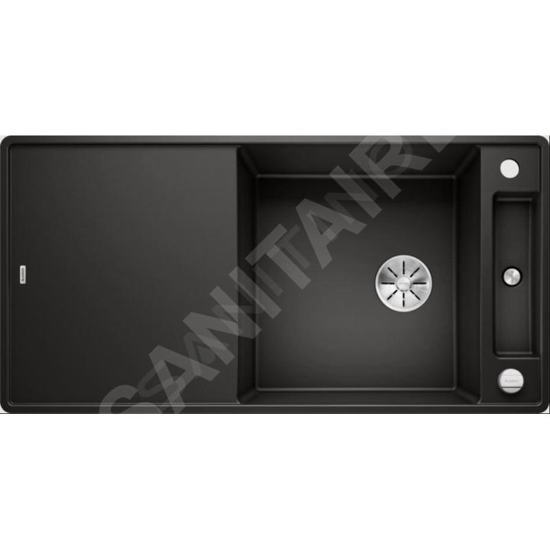 Blanco Axia III XL 6 - Évier en silgranit, 990x500 mm, avec commande de vidage et accessoires, noir 525860