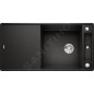 Blanco Axia III XL 6 - Évier en silgranit, 990x500 mm, avec commande de vidage et accessoires, noir 525860