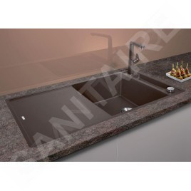 Blanco Axia III XL 6 - Évier en silgranit, 990x500 mm, avec accessoires, InFino, noir 525859