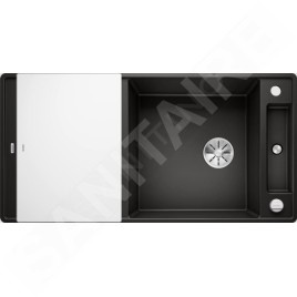 Blanco Axia III XL 6 - Évier en silgranit, 990x500 mm, avec accessoires, InFino, noir 525859