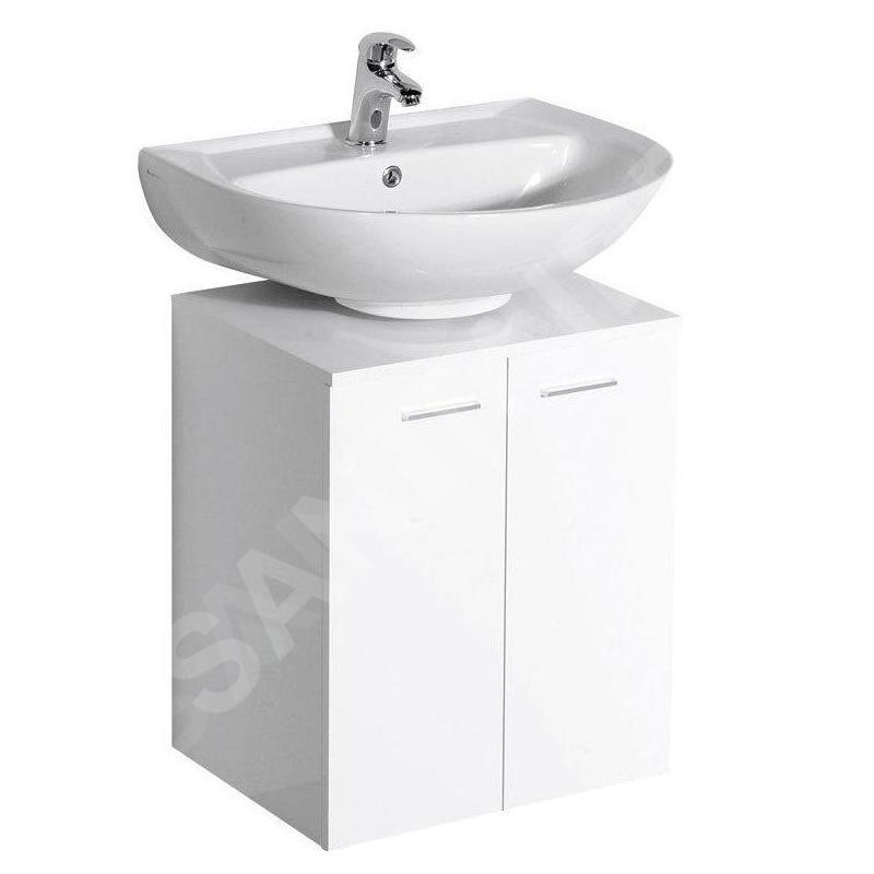 Aqualine Dino - Meuble lavabo 500x300x500 mm, blanc 57030 Aqualine Dino - Meuble lavabo 500x300x500 mm, blanc 57030