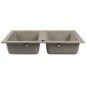 Sapho Éviers - Evier en granit, 780x475 mm, beige GR2222 Sapho Éviers - Evier en granit, 780x475 mm, beige GR2222