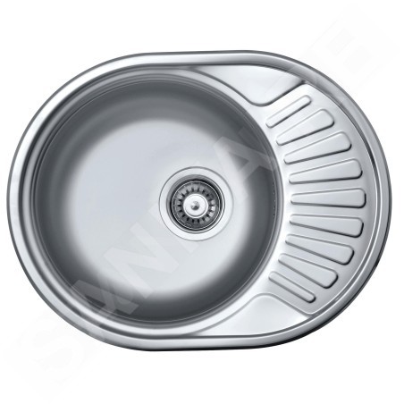 Alveus Ciklo - Évier 570x440mm, inox 1123826