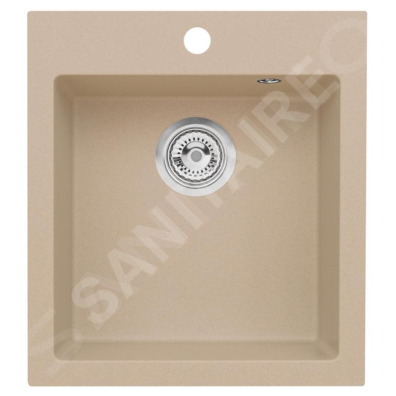 Alveus Cortina - Évier en granit 450x500 mm, beige 1133431