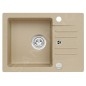 Alveus Cortina - Évier en granit 580x420 mm, beige 1133779