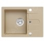 Alveus Cortina - Évier en granit 580x420 mm, beige 1133437