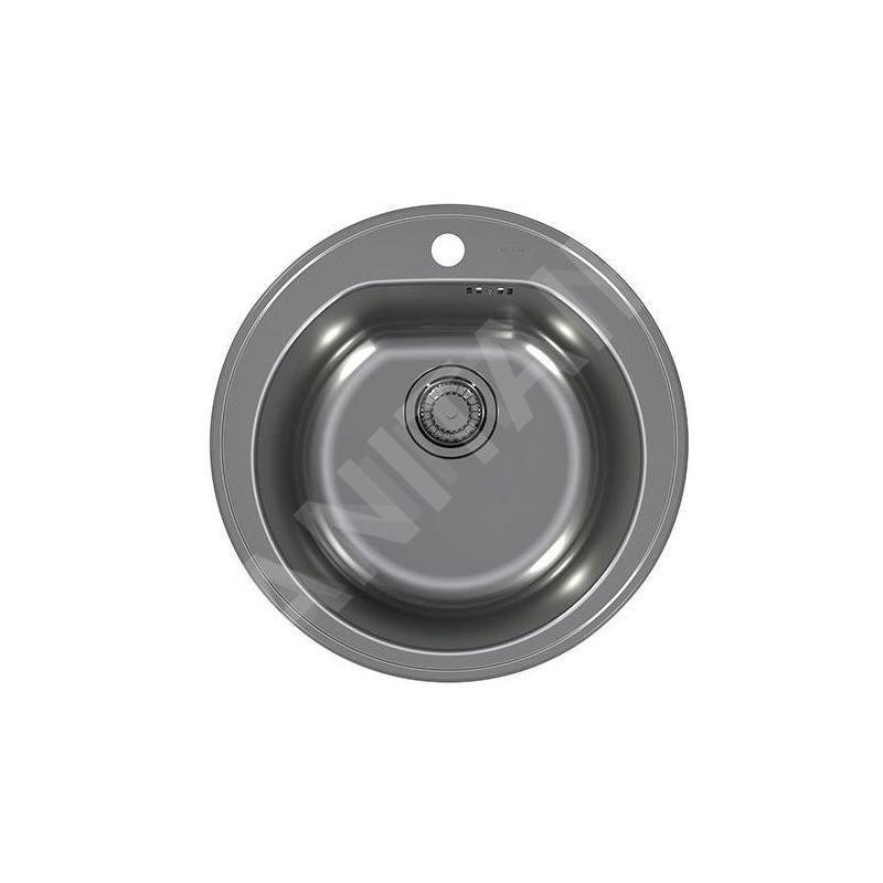 Alveus Form Monarch - Évier, diamètre 510 mm, anthracite 1078583