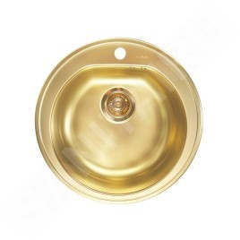 Alveus Form Monarch - Évier, diamètre 510 mm, gold 1070808