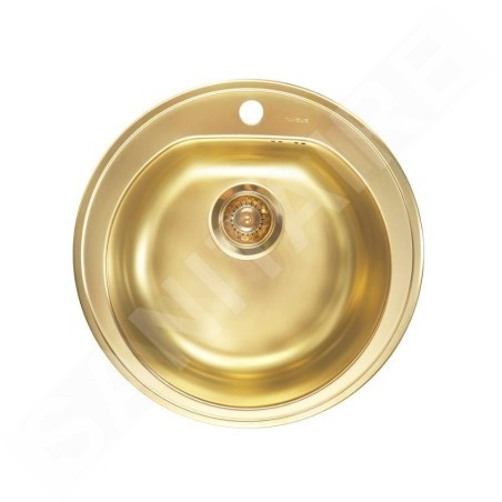 Alveus Form Monarch - Évier, diamètre 510 mm, gold 1070808