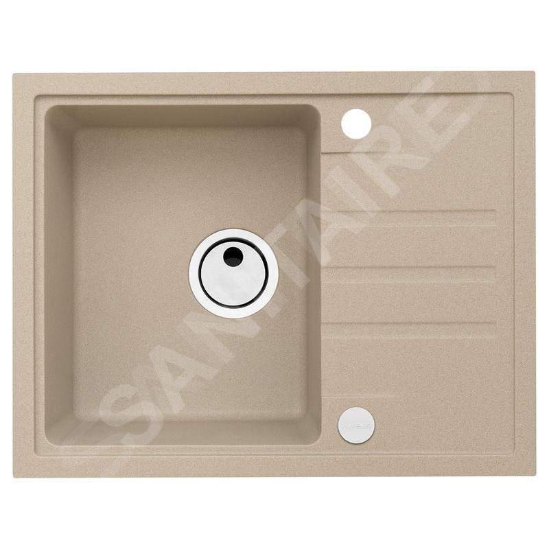 Alveus Intermezzo - Évier en granit 620x480 mm, beige 1117039