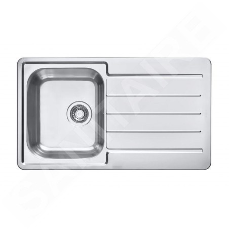 Alveus Line Maxim - Évier 860x500 mm, inox 1089611