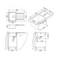 Alveus Line Maxim - Évier 860x500 mm, inox 1089611