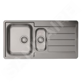 Alveus Line Monarch - Évier 980x500 mm, anthracite 1078568