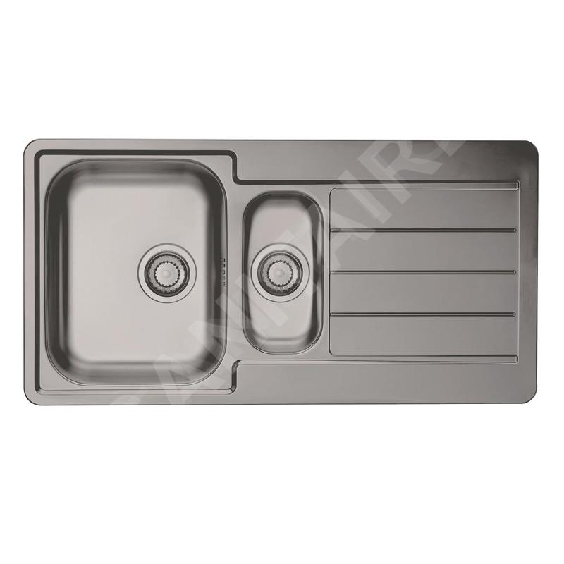 Alveus Line Monarch - Évier 980x500 mm, anthracite 1078568