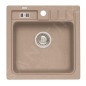 Alveus Niagara - Évier en granit 465x465 mm, beige 1089483