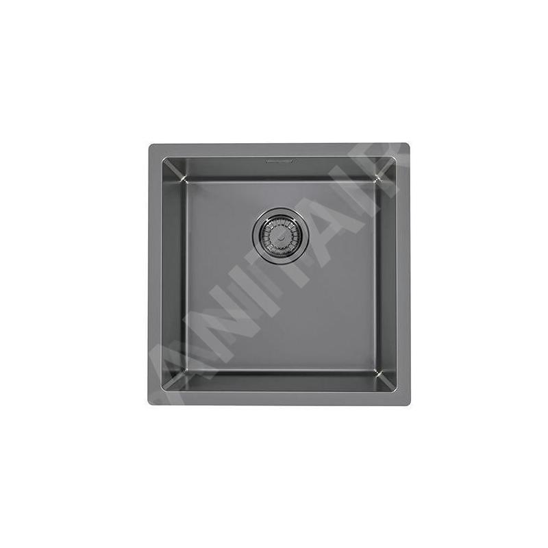 Alveus Quadrix Monarch - Évier 450x450 mm, anthracite 1103320