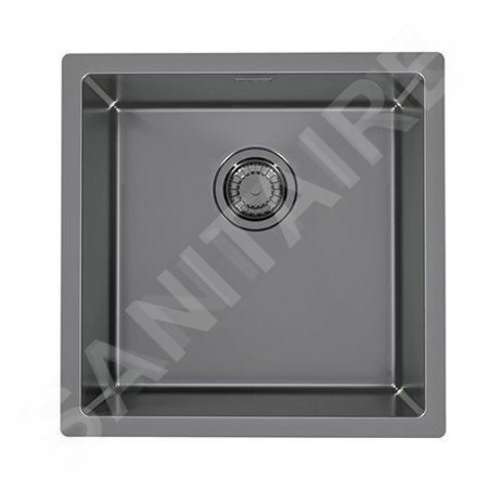 Alveus Quadrix Monarch - Évier 450x450 mm, anthracite 1103320