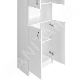 Aqualine Simplex Eco - Armoire 500x1800x300 mm, blanc mat SIME520