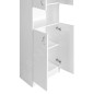 Aqualine Simplex Eco - Armoire 500x1800x300 mm, blanc mat SIME520 Aqualine Simplex Eco - Armoire 500x1800x300 mm, blanc mat SIME520