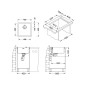 Alveus Quadrix Monarch - Évier 450x450 mm, anthracite 1103320