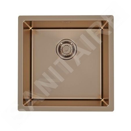 Alveus Quadrix Monarch - Évier 450x450 mm, copper 1122689