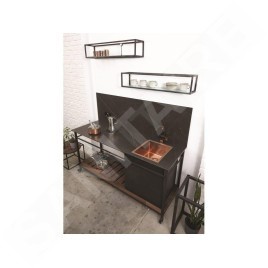 Alveus Quadrix Monarch - Évier 450x450 mm, copper 1122689