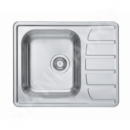 Alveus Zoom Maxim - Évier 615x500 mm, inox 1100215