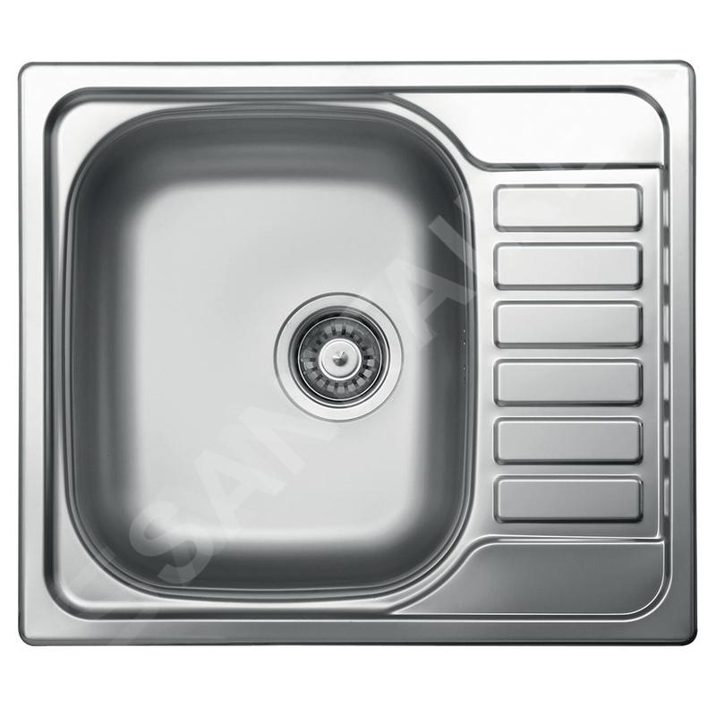 Novaservis Éviers - Évier 500x580 mm, acier inoxydable DR50/58