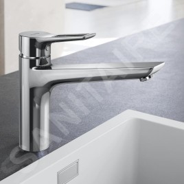 Kludi Mix - Mitigeur d'évier avec bec extractible, chrome 329440562