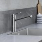 Kludi M2 - Mitigeur d'évier, sous fenêtre, chrome 595780575