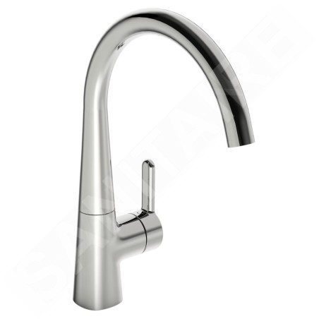 Hansa Designo - Mitigeur d’évier à raccordement multiple, commande électronique, chrome 51382283