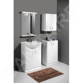 Aqualine Simplex Eco - Armoire 500x860x300 mm, blanc mat SIME540