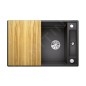Blanco Axia III 45 - Évier en silgranite, 780x510 mm, avec accessoires, InFino, anthracite 523173