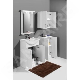 Aqualine Simplex Eco - Armoire 500x860x300 mm, blanc mat SIME540