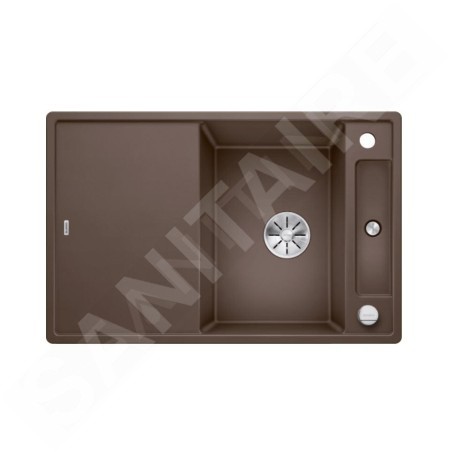Blanco Axia III 45 - Évier en silgranite, 780x510 mm, avec accessoires, InFino, café 523182