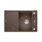 Blanco Axia III 45 - Évier en silgranite, 780x510 mm, avec accessoires, InFino, café 523182