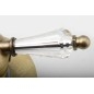 Sapho Kirké - Mitigeur encastré de douche, manette cristal, bronze KI41KB
