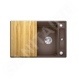 Blanco Axia III 45 - Évier en silgranite, 780x510 mm, avec accessoires, InFino, café 523182