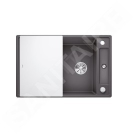 Blanco Axia III 45 - Évier en silgranite, 780x510 mm, avec accessoires, InFino, gris rocher 523184